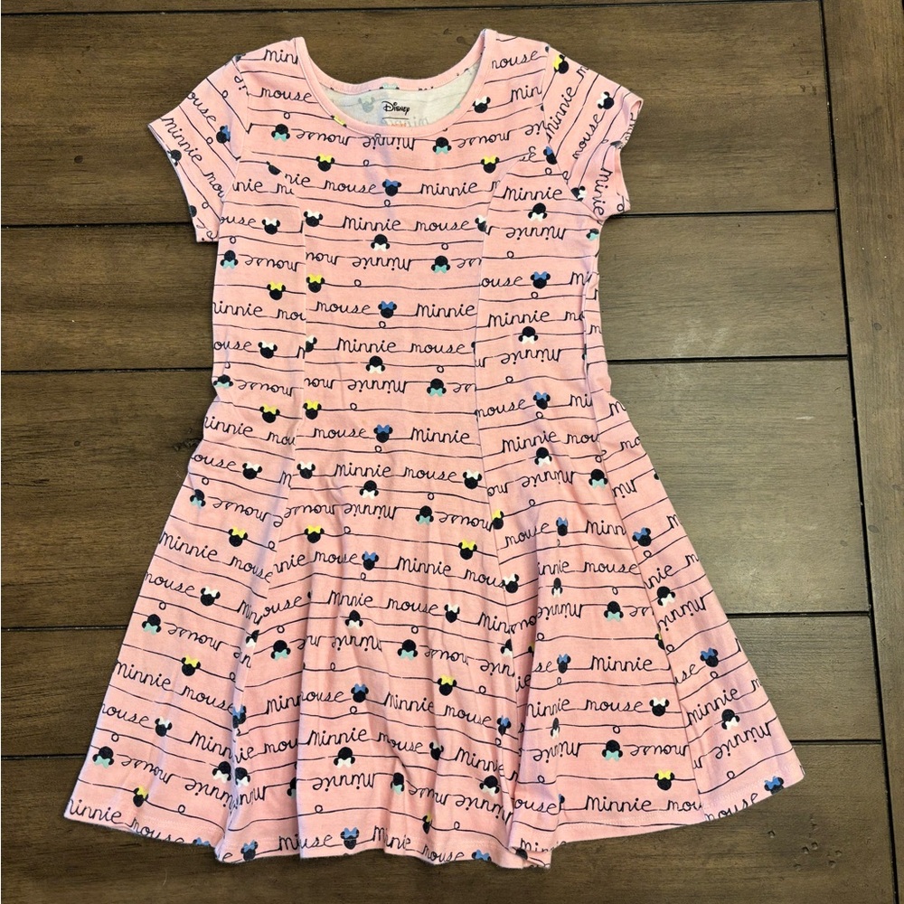Disney Minnie Mouse Pink Girls Jumping Beans Dress